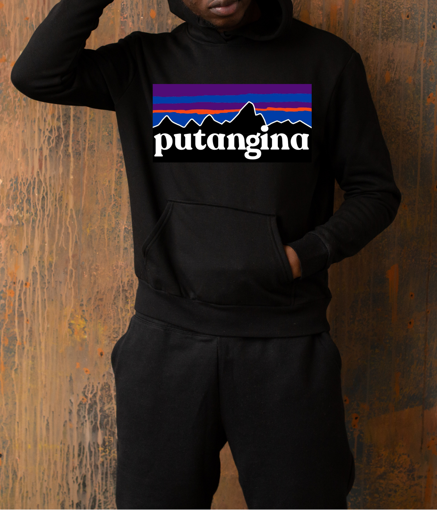 Put angIna Pogi Flag Hoodie | Adult| full chest print + back print