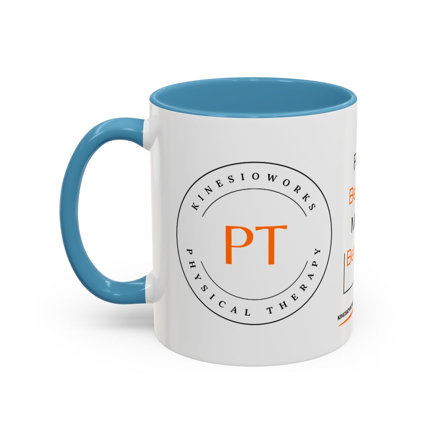 KWPT Logo- Feel Better.Move Better Coffee Mug (11, 15oz)