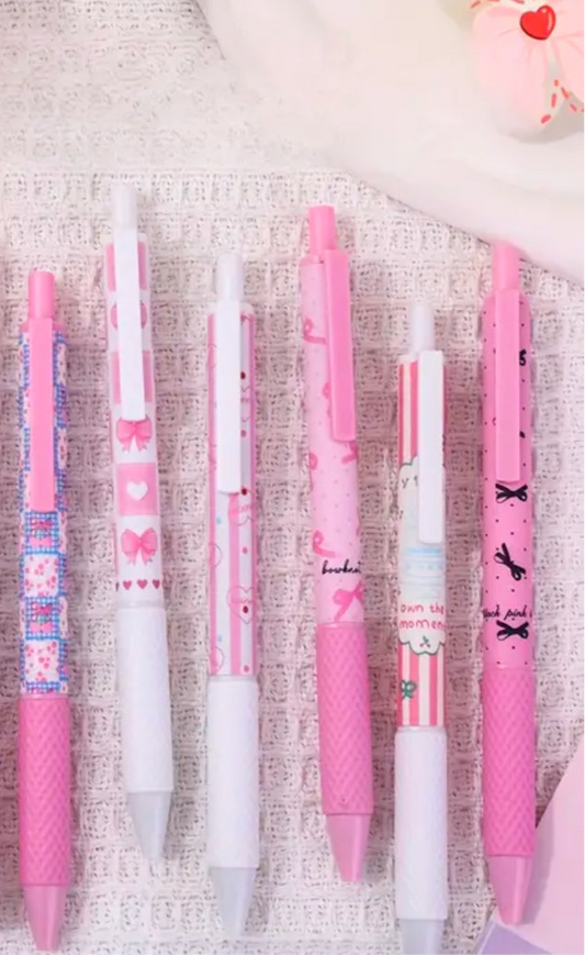 Pink Bow Knot Quick-Dry Pen | 1 piece | Limited Stocks