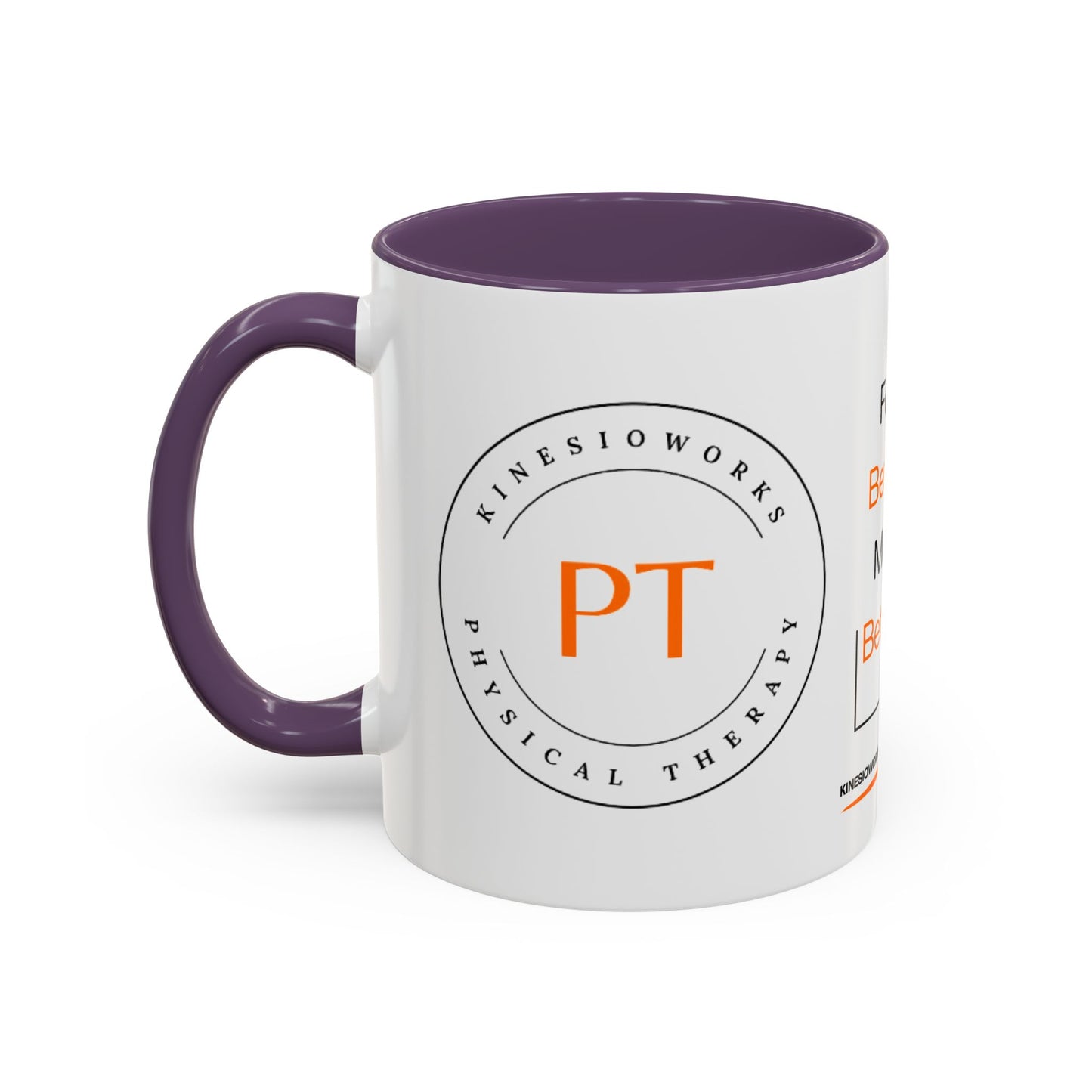 KWPT Logo- Feel Better.Move Better Coffee Mug (11, 15oz)