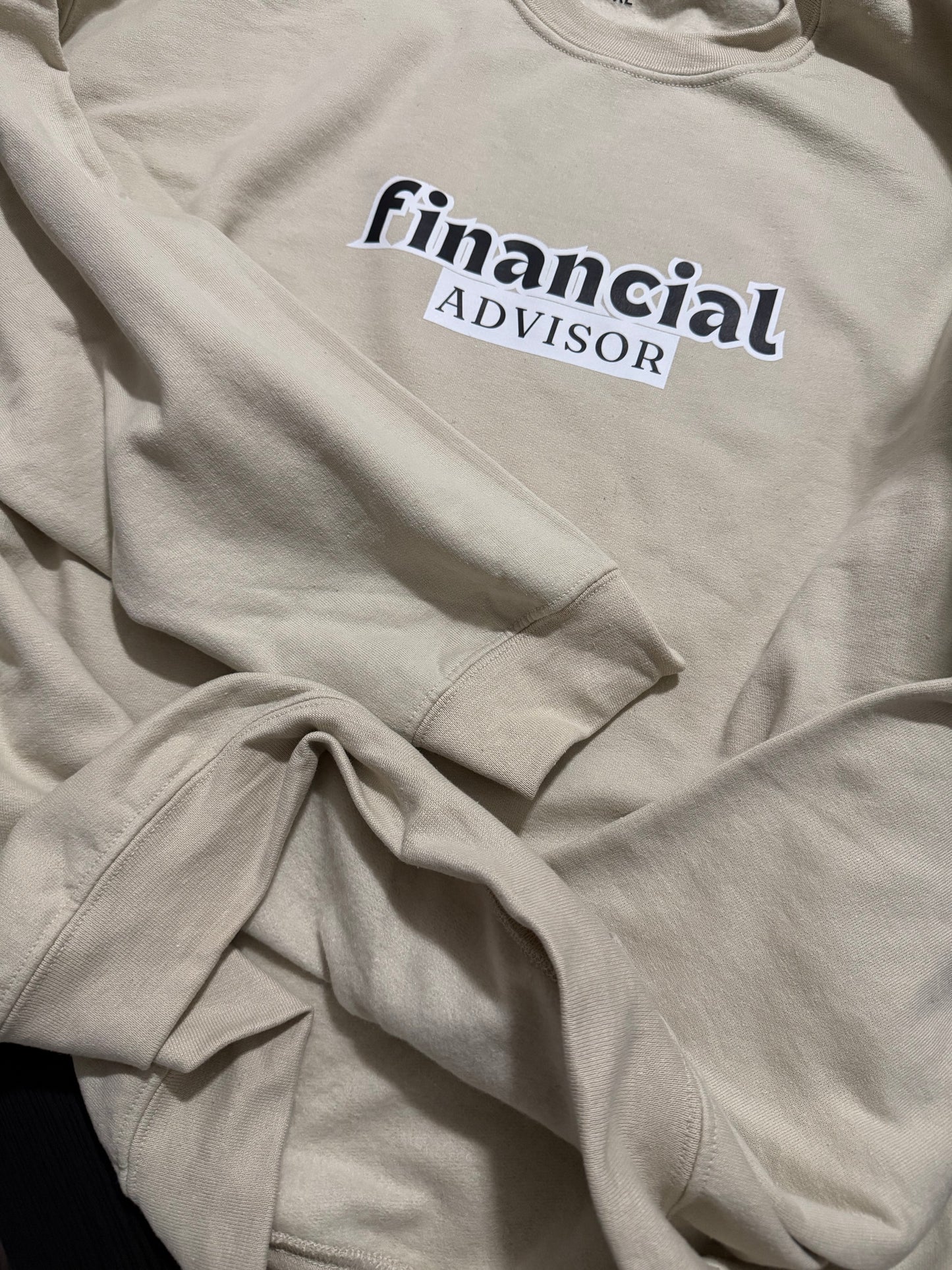 Financial Educator sweatshirt | Adult Unisex | full chest print