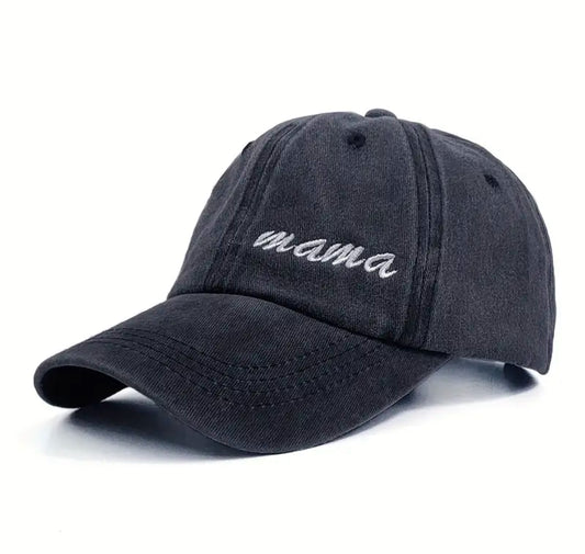 mama embroidered baseball cap | adjustable size | left sided embroidered | limited stocks
