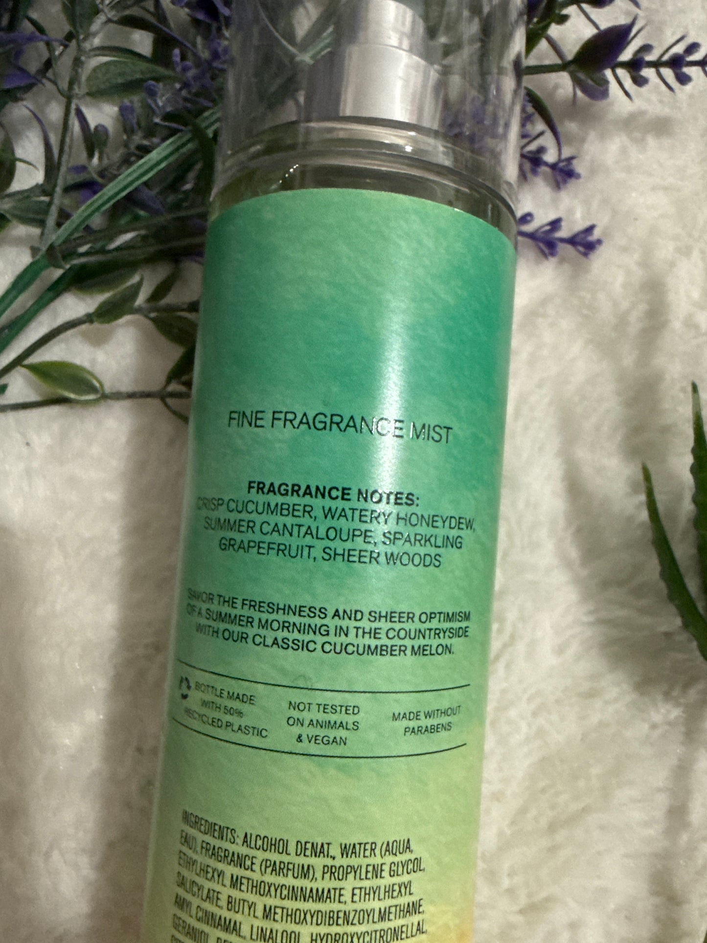 Bath & Body Works brand Fine Fragrance Mist | 8 fl oz/236 mL | Cucumber Melon