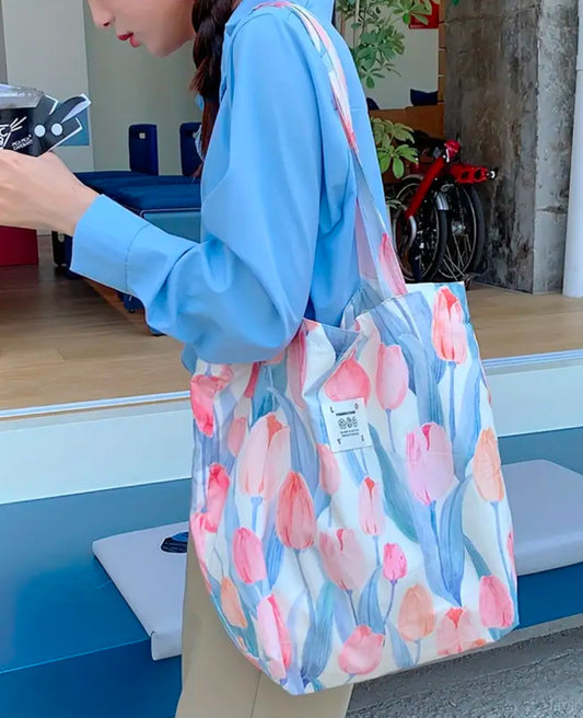 Floral Printed Tote | Large | limited stocks