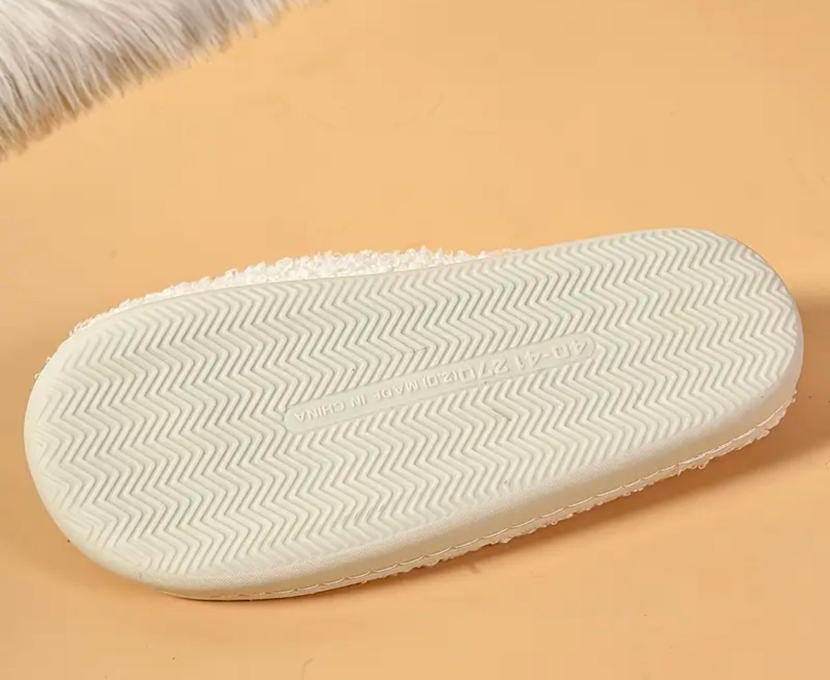 Fruit Pattern warm indoor slippers | Big Red Cherries | lightweight with soft fleece lining | Limited Stocks