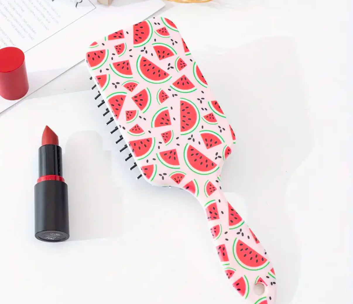 Watermelon Hair Plastic Brush | Limited Stocks