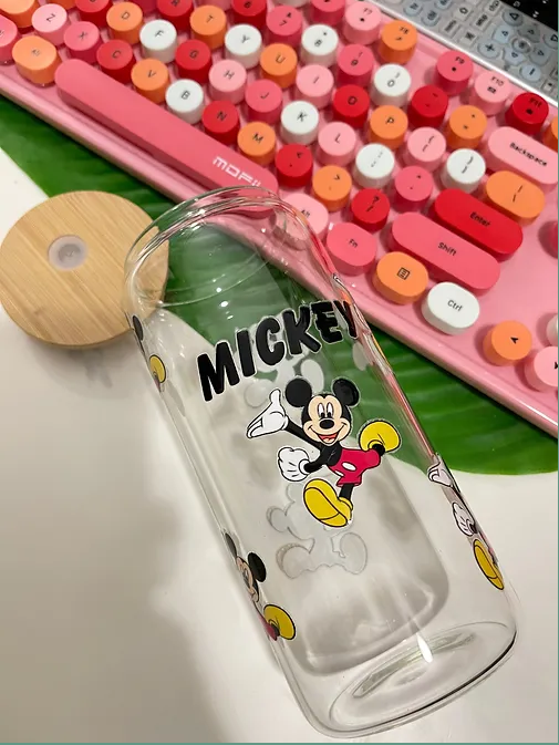 Mouse1 beercan glasscup set | 20 oz | Permanent UV DTF