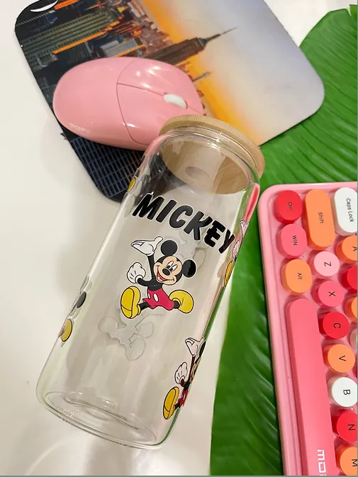 Mouse1 beercan glasscup set | 20 oz | Permanent UV DTF
