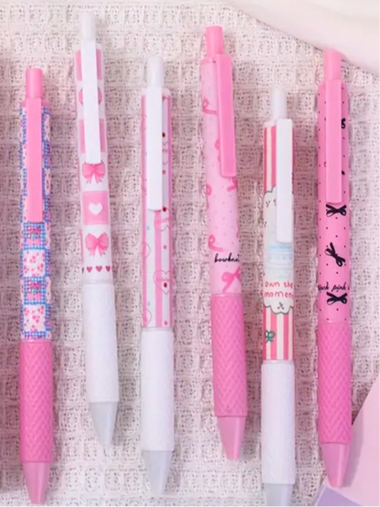 Pink Bow Knot Quick-Dry Pen | 1 piece | Limited Stocks