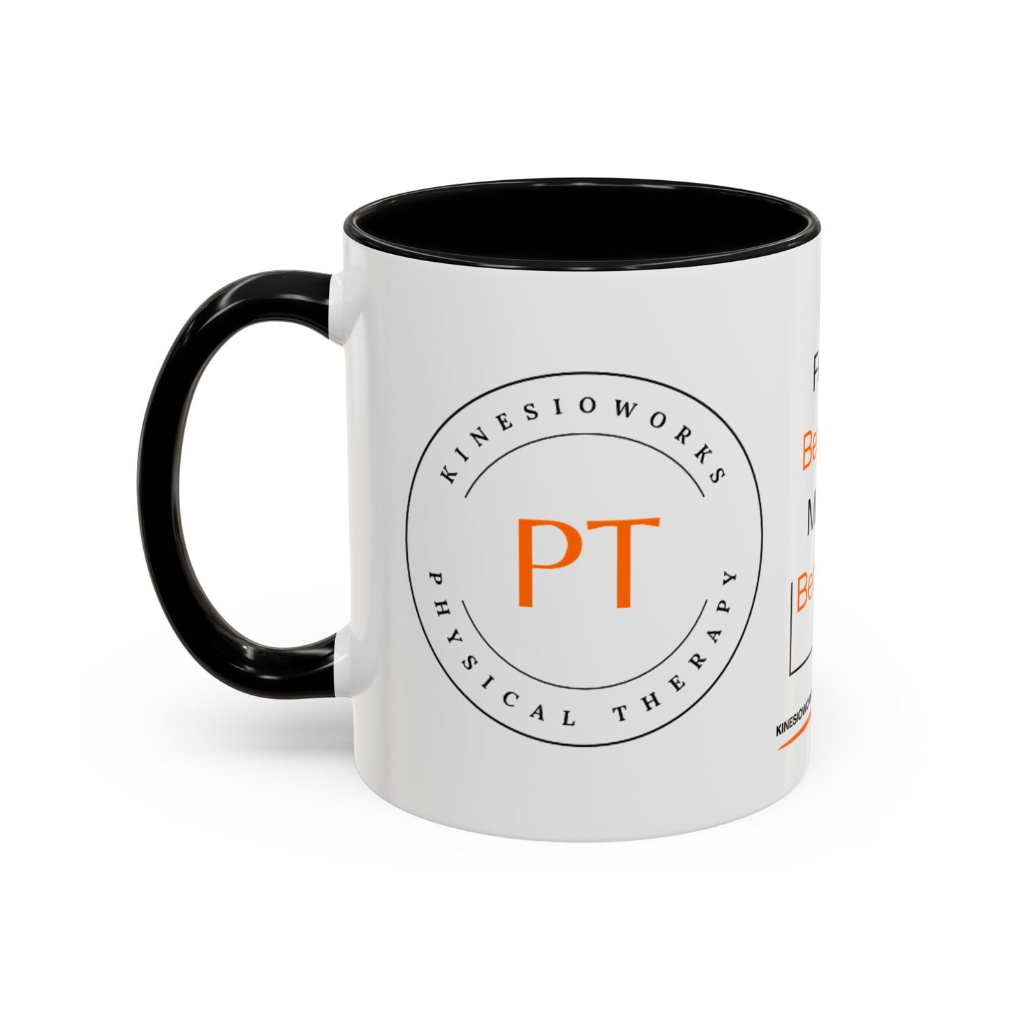 KWPT Logo- Feel Better.Move Better Coffee Mug (11, 15oz)