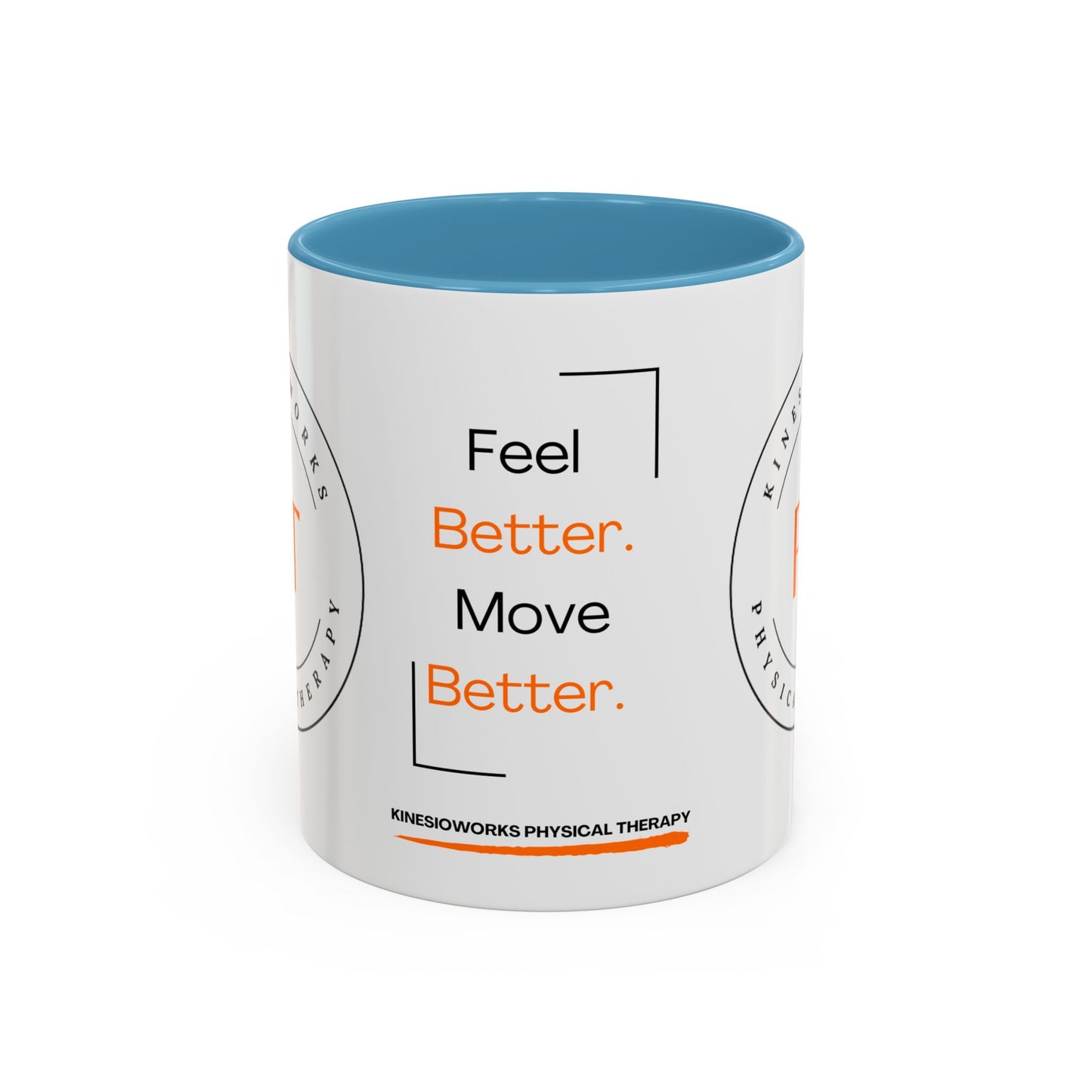 KWPT Logo- Feel Better.Move Better Coffee Mug (11, 15oz)