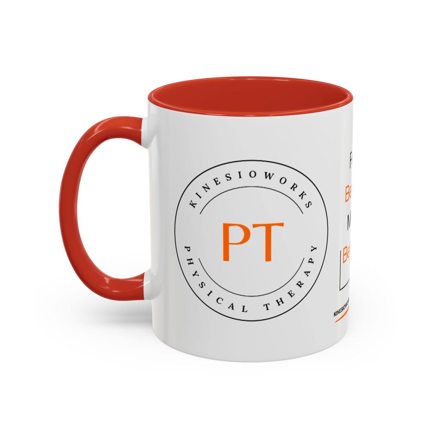 KWPT Logo- Feel Better.Move Better Coffee Mug (11, 15oz)