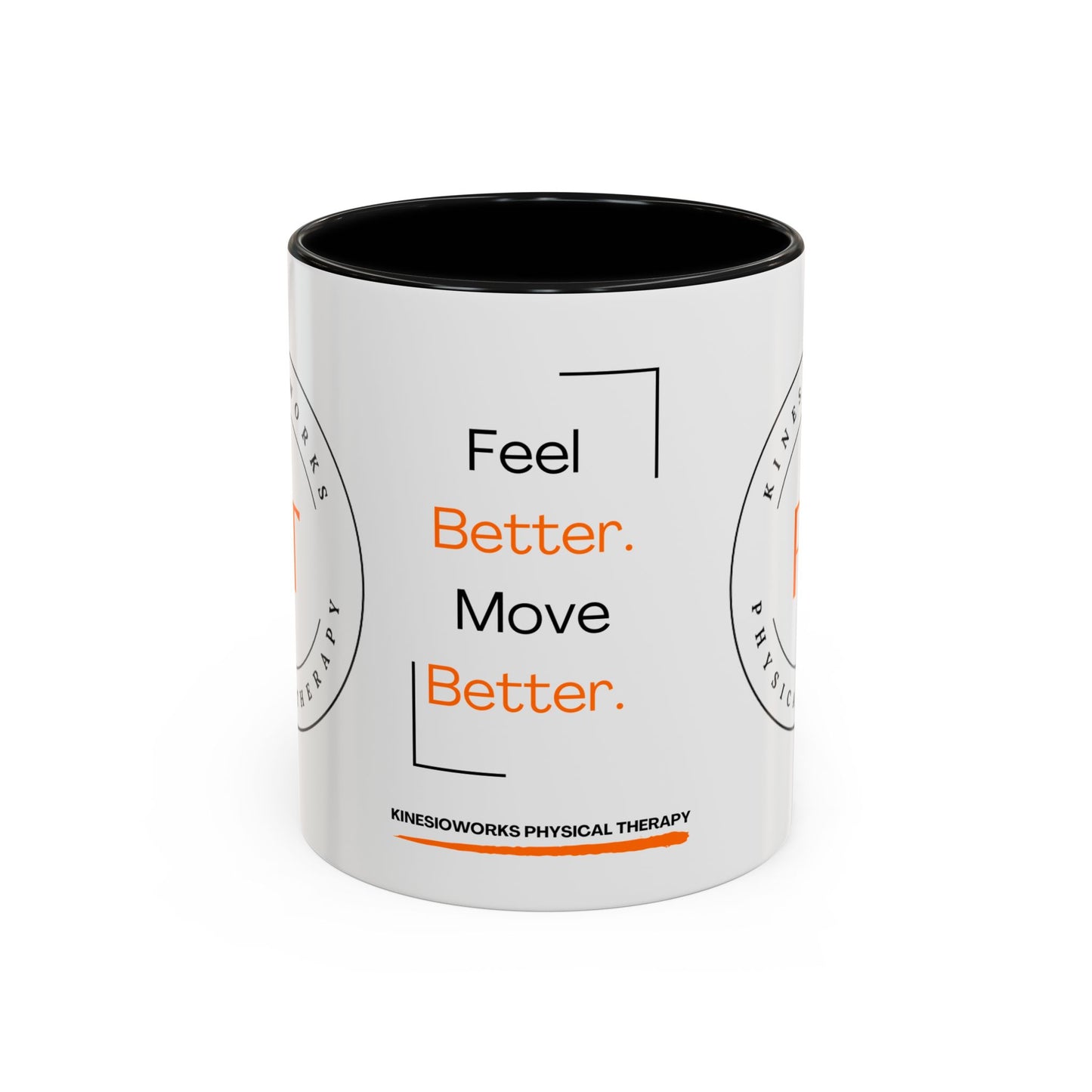 KWPT Logo- Feel Better.Move Better Coffee Mug (11, 15oz)