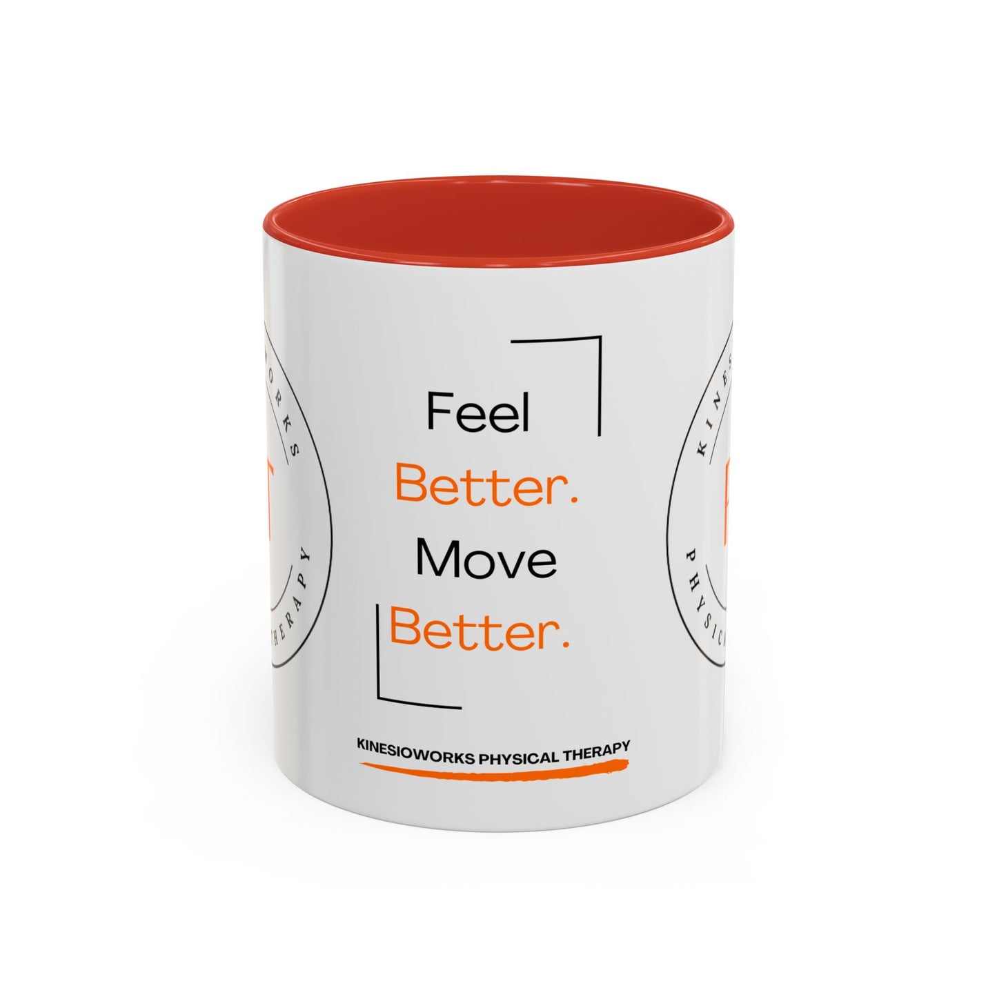 KWPT Logo- Feel Better.Move Better Coffee Mug (11, 15oz)