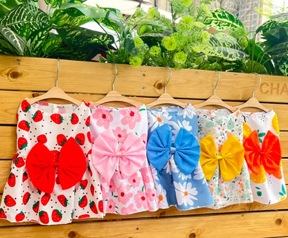 Floral Paw Pet Dress | Spring or Summer Dress for your paw loves | pet apparels | limited stocks | pet needs