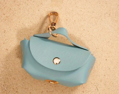 Leather mini purse for your pet waste plastic bags | Accessories for your paw loves | pet accessories | limited stocks | pet needs