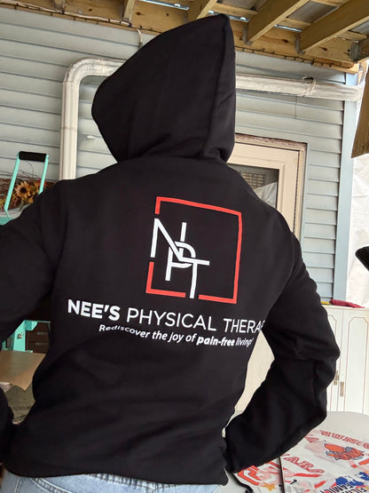 NPT Merch Logo Hoodie | left chest logo+ slogan Back prints | ADULT UNISEX size |