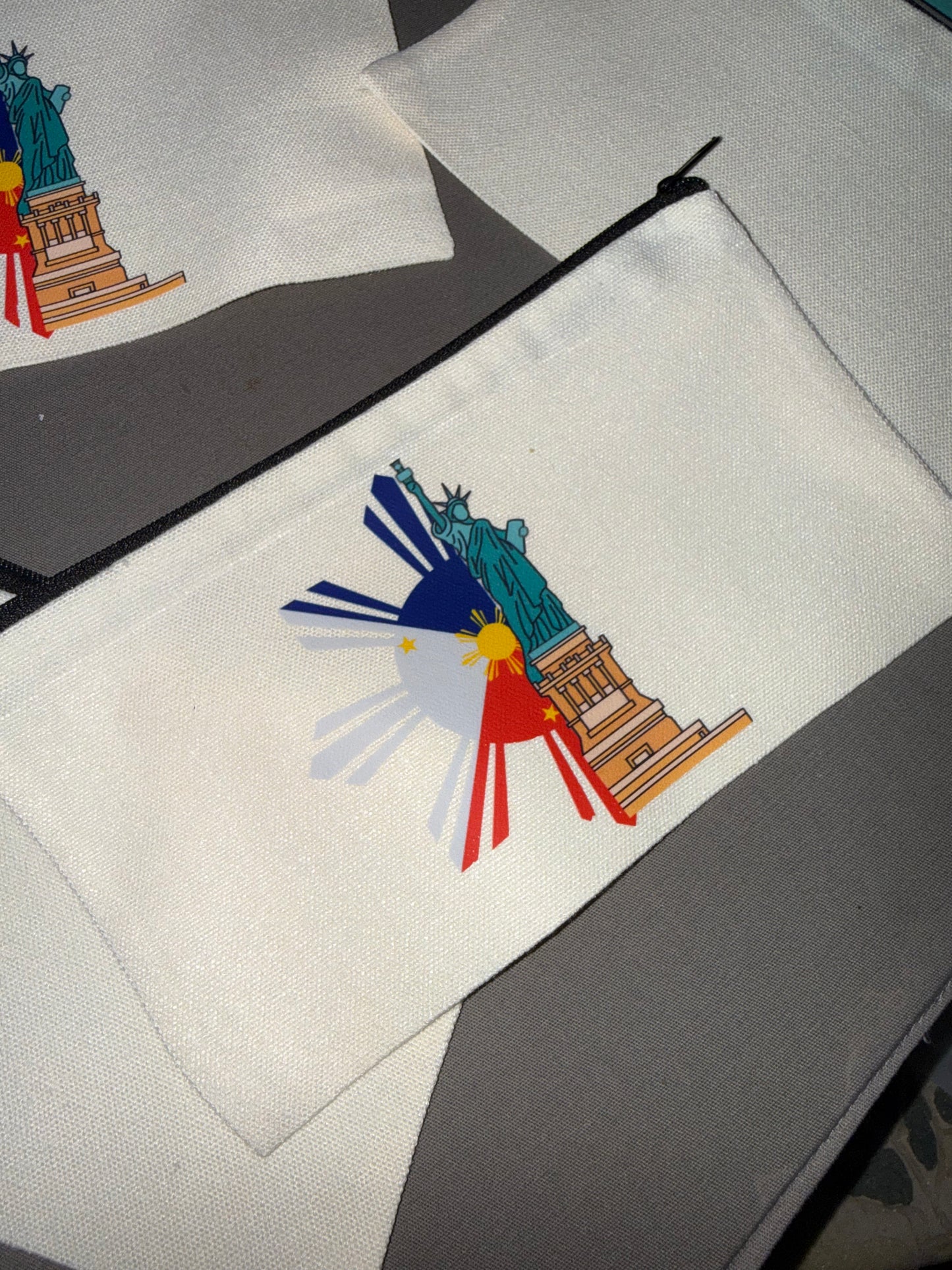 Pinoy in NYC canvas pouch | one sided print | Limited stocks