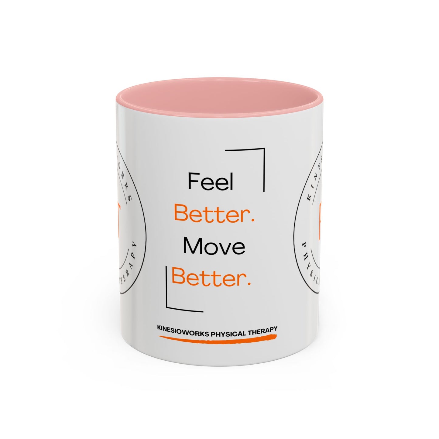 KWPT Logo- Feel Better.Move Better Coffee Mug (11, 15oz)