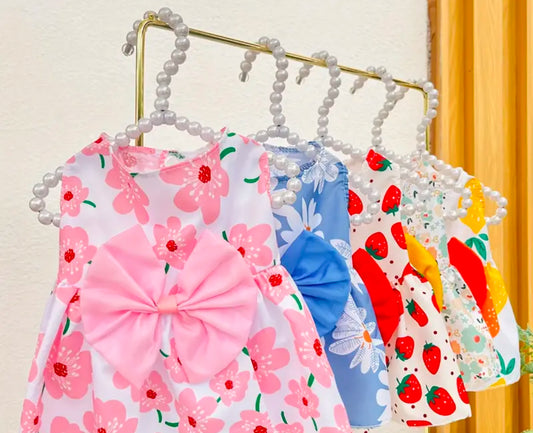 Floral Paw Pet Dress | Spring or Summer Dress for your paw loves | pet apparels | limited stocks | pet needs