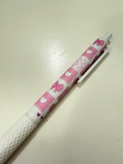 Pink Bow Knot Quick-Dry Pen | 1 piece | Limited Stocks