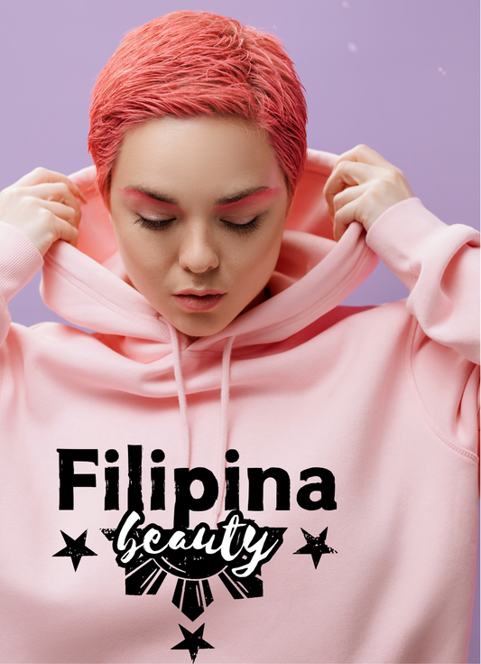Filipina beauty 3stars&a sun Hoodie | Adult Unisex | full chest print