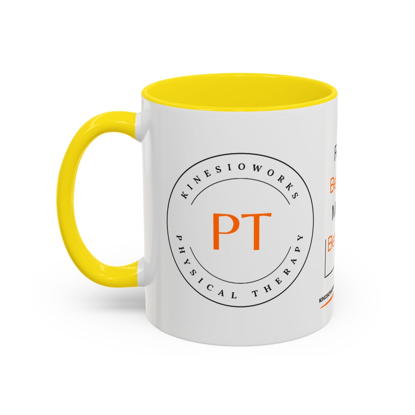 KWPT Logo- Feel Better.Move Better Coffee Mug (11, 15oz)
