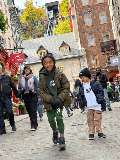 Nuit.Nuit.Eiffel Tower Hoodie  pocket size center chest| YOUTH/KID Unisex size