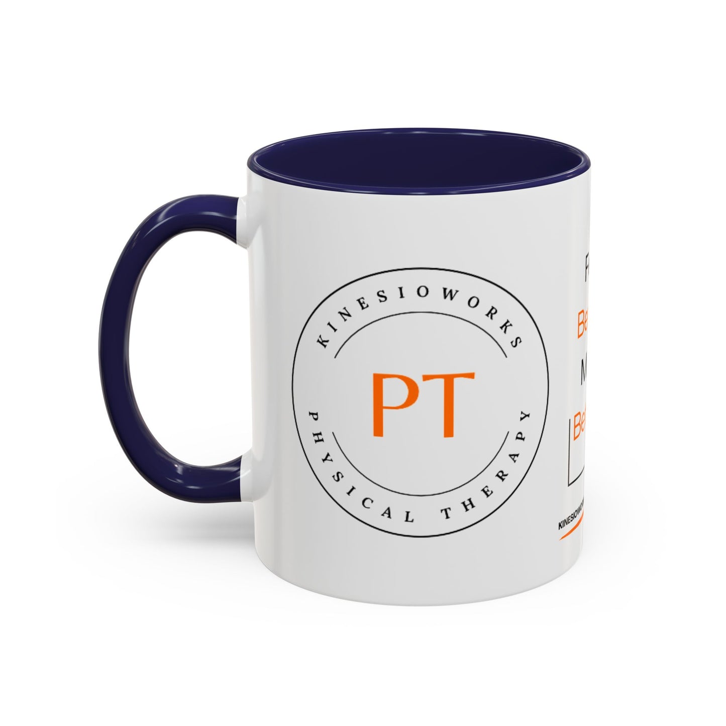 KWPT Logo- Feel Better.Move Better Coffee Mug (11, 15oz)