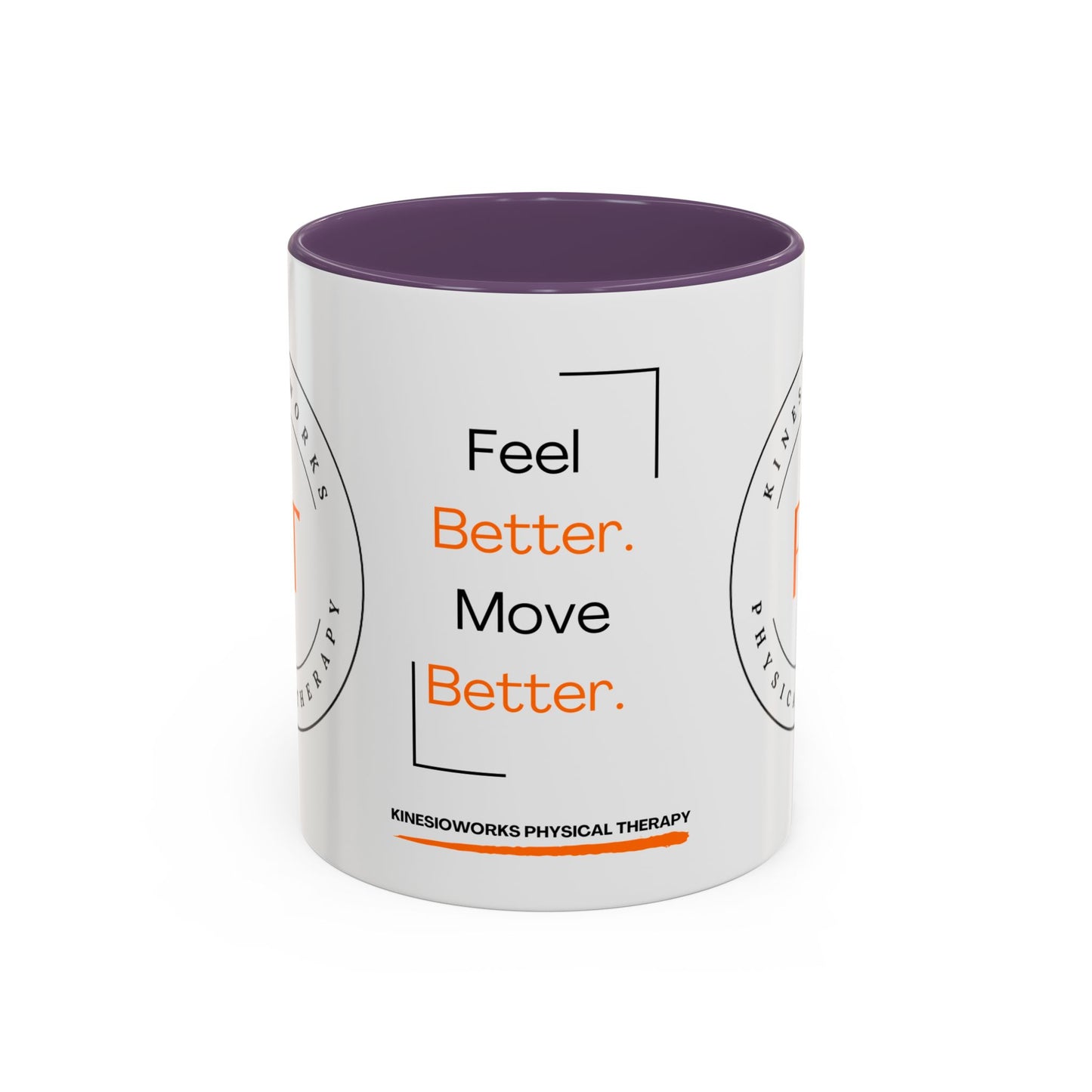 KWPT Logo- Feel Better.Move Better Coffee Mug (11, 15oz)