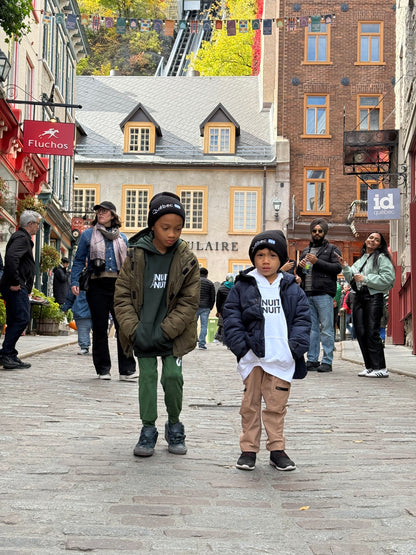 Nuit.Nuit.Eiffel Tower Hoodie  pocket size center chest| YOUTH/KID Unisex size