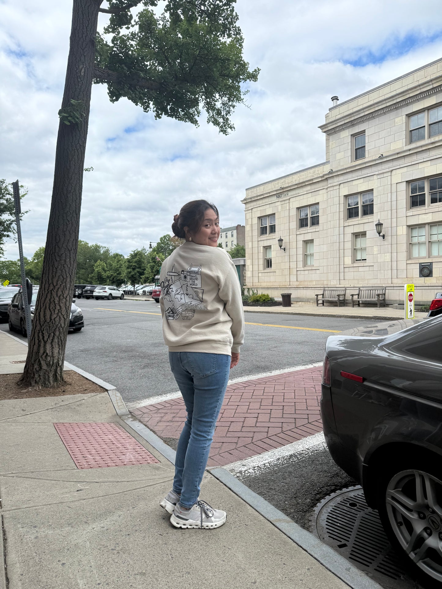 Bon Voyage go make memories sweatshirt | 2-sided prints | Adult Unisex size