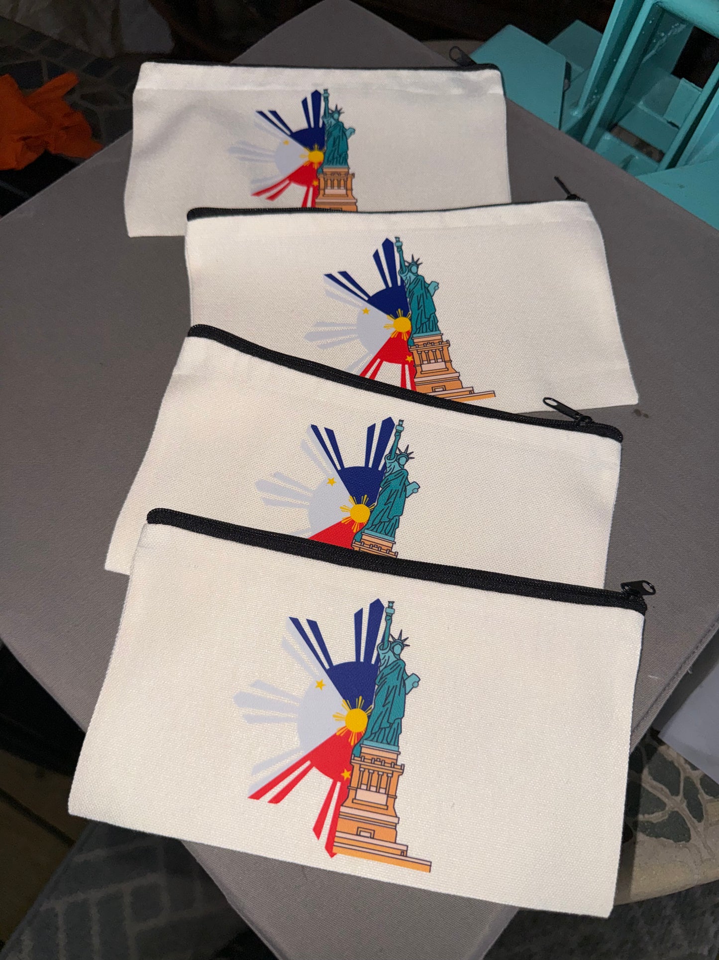 Pinoy in NYC canvas pouch | one sided print | Limited stocks