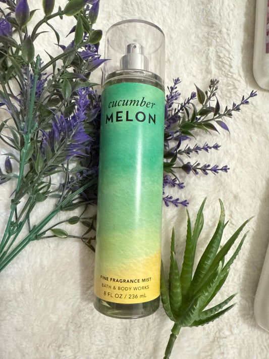 Bath & Body Works brand Fine Fragrance Mist | 8 fl oz/236 mL | Cucumber Melon