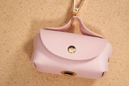 Leather mini purse for your pet waste plastic bags | Accessories for your paw loves | pet accessories | limited stocks | pet needs