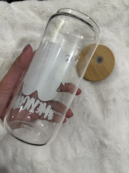 Mexicana Lady beercan glasscup set | 20 oz | One side only Permanent UV DTF | Clearance Sale