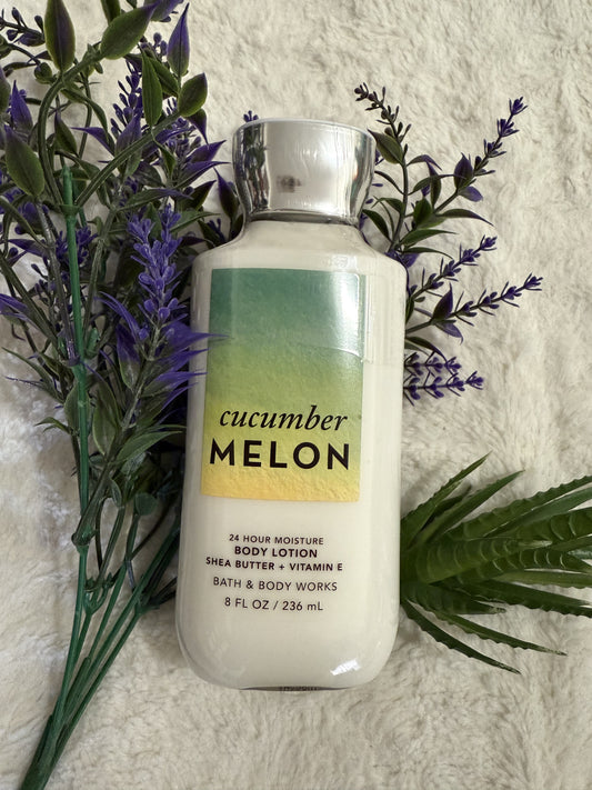 Bath & Body Works brand body lotion | 8 fl oz/236 mL | Cucumber Melon