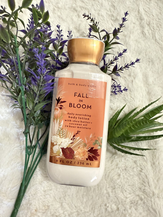 Bath & Body Works brand body lotion | 8 fl oz/236 mL | Fall in Bloom