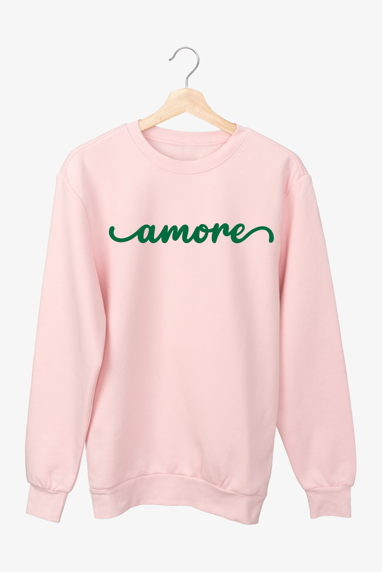 Green Amore Sweatshirt | Adult Unisex | full chest print