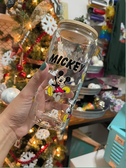 Mouse1 beercan glasscup set | 20 oz | Permanent UV DTF