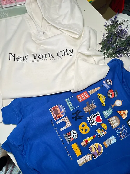 NEW YORK City-BestOfNYC (Front+Back) HOODIE | YOUTH/KIDS size