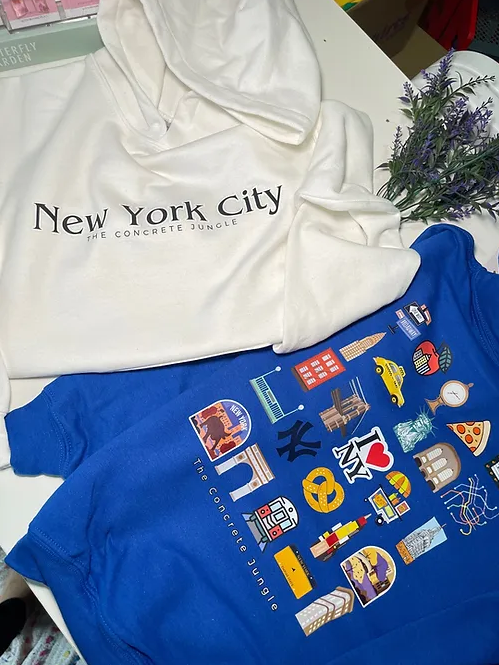 NEW YORK City-BestOfNYC (Front+Back) HOODIE | YOUTH/KIDS size