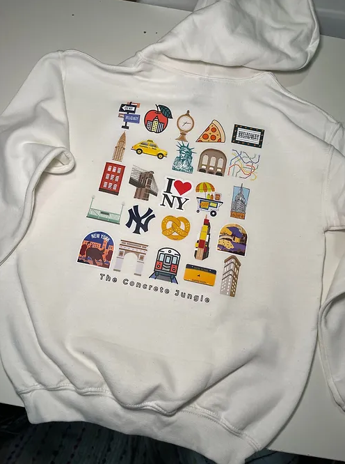 NEW YORK City-BestOfNYC (Front+Back) HOODIE | YOUTH/KIDS size