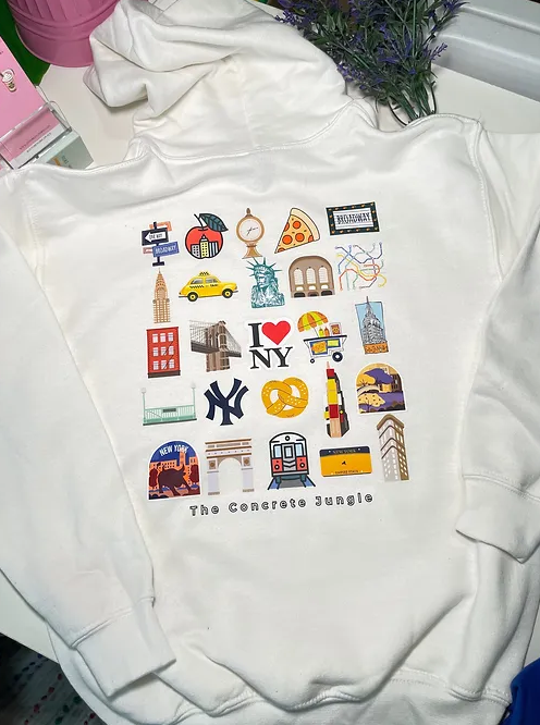 NEW YORK City-BestOfNYC (Front+Back) HOODIE | YOUTH/KIDS size